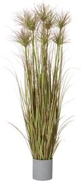 Intratuin Kunstplant Papyrus D 40 H 140 Cm