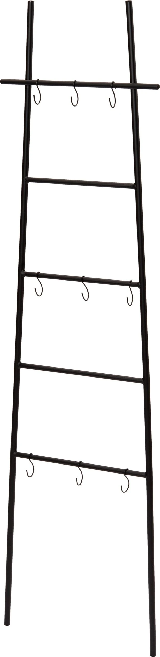 Intratuin Decoratieladder Zwart 45 X 1 X 160 Cm 1 Intratuin Decoratieladder Zwart 45 X 1 X 160 Cm