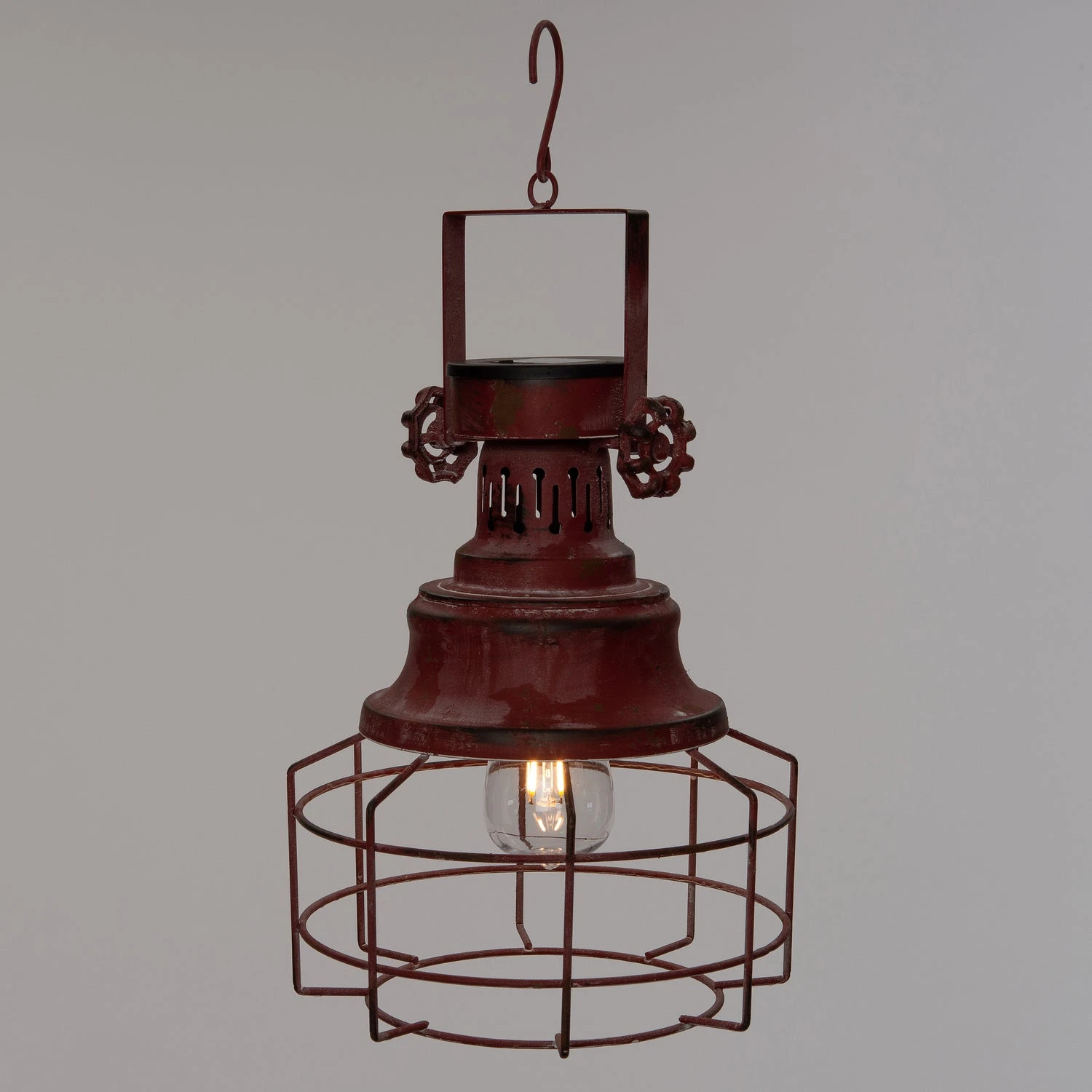 Intratuin Solar Lantaarn Rood D 23 H 30 Cm 2 Intratuin Solar Lantaarn Rood D 23 H 30 Cm - Afbeelding 2