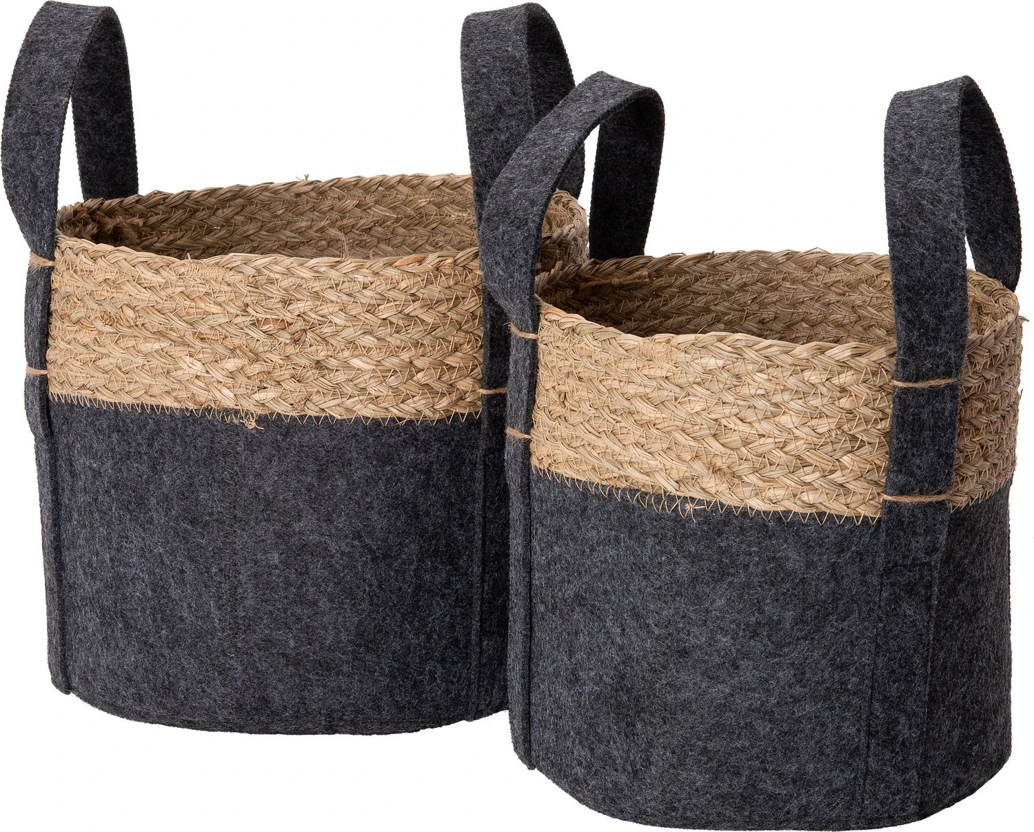 Intratuin Opbergmand Kenzo Grijs D 26 H 22 Cm 2 Intratuin Opbergmand Kenzo Grijs D 26 H 22 Cm - Afbeelding 2