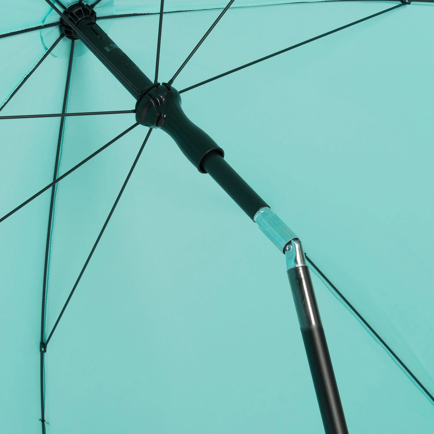 Intratuin Parasol Haiti Lichtblauw 80+UV D 200 Cm 3 Intratuin Parasol Haiti Lichtblauw 80+UV D 200 Cm - Afbeelding 3