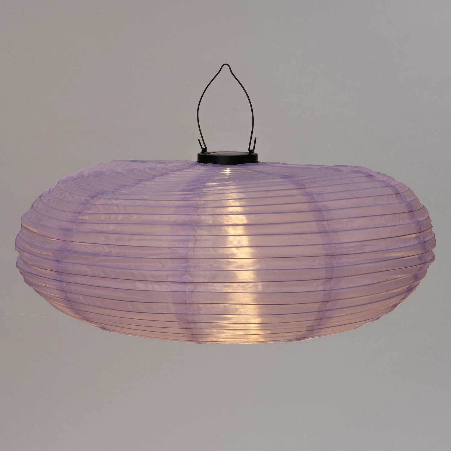 Intratuin Solar Lampion Paars D 50 H 48 Cm 2 Intratuin Solar Lampion Paars D 50 H 48 Cm - Afbeelding 2