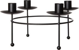 Intratuin Kandelaar Zwart D 24 H 12 Cm 1 Intratuin Kandelaar Zwart D 24 H 12 Cm