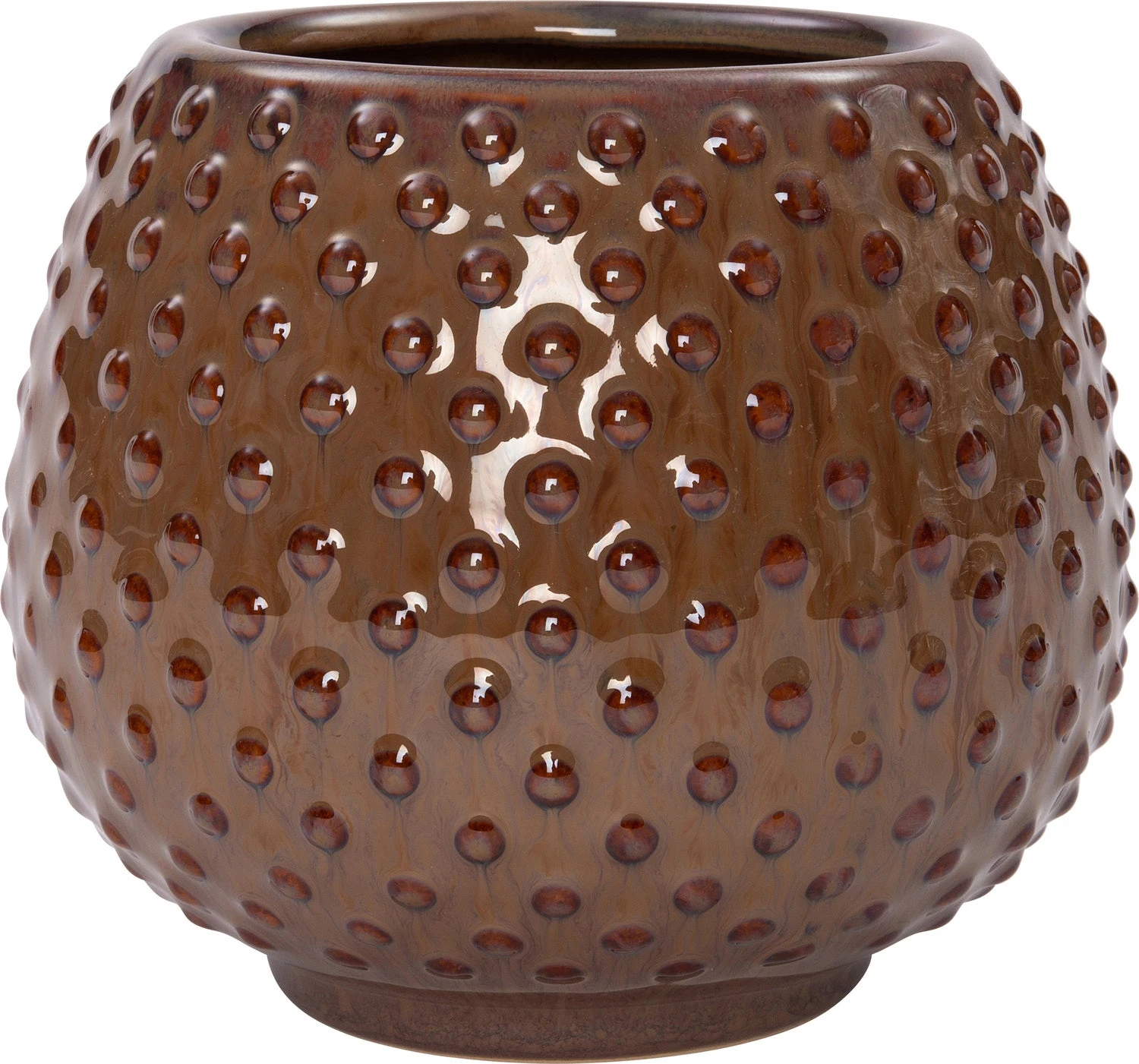 Intratuin Bloempot Elisabeth Bruin D 15,5 H 13,5 Cm 1 Intratuin Bloempot Elisabeth Bruin D 15,5 H 13,5 Cm