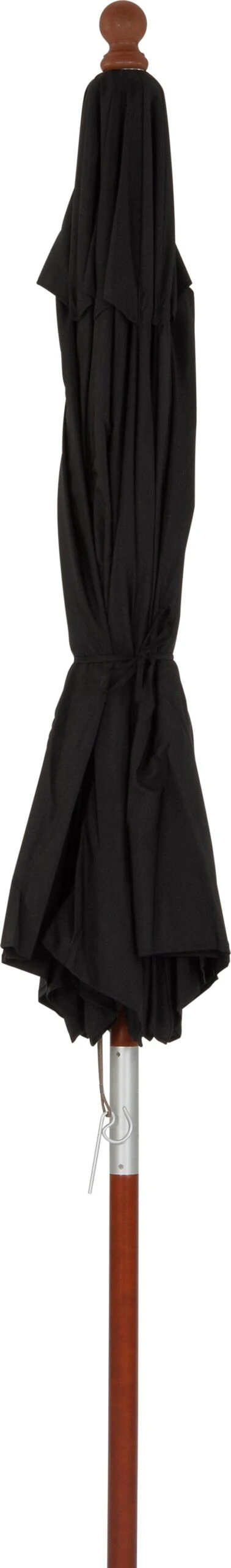 Intratuin Parasol Vienna Zwart 80+UV D 300 Cm 2 Intratuin Parasol Vienna Zwart 80+UV D 300 Cm - Afbeelding 2