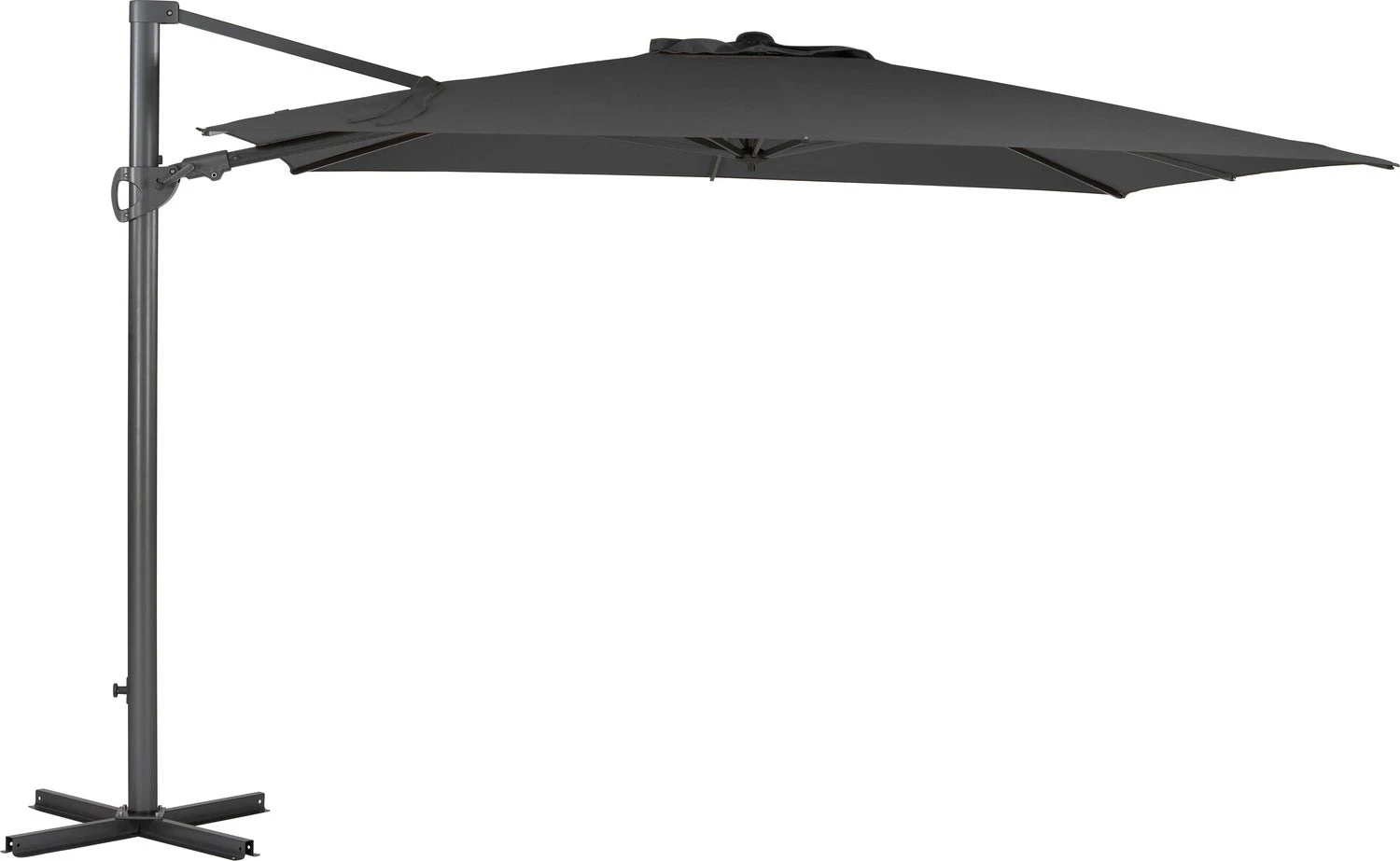 Intratuin Zweefparasol Bay Obravia Grijs 50+UV 300 X 300 Cm 1 Intratuin Zweefparasol Bay Obravia Grijs 50+UV 300 X 300 Cm