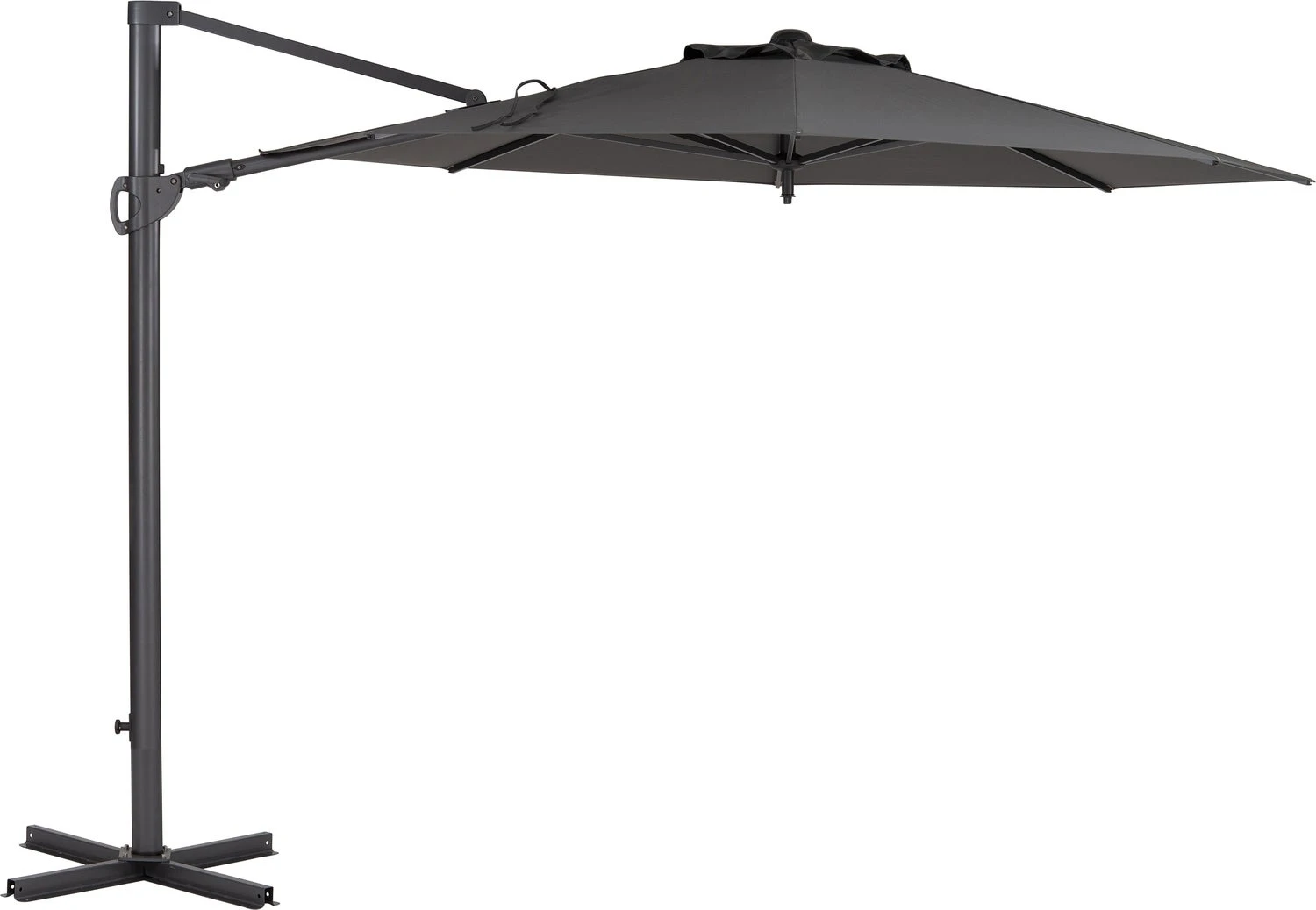 Intratuin Zweefparasol Bay Obravia Grijs 50+UV D 330 Cm 1 Intratuin Zweefparasol Bay Obravia Grijs 50+UV D 330 Cm