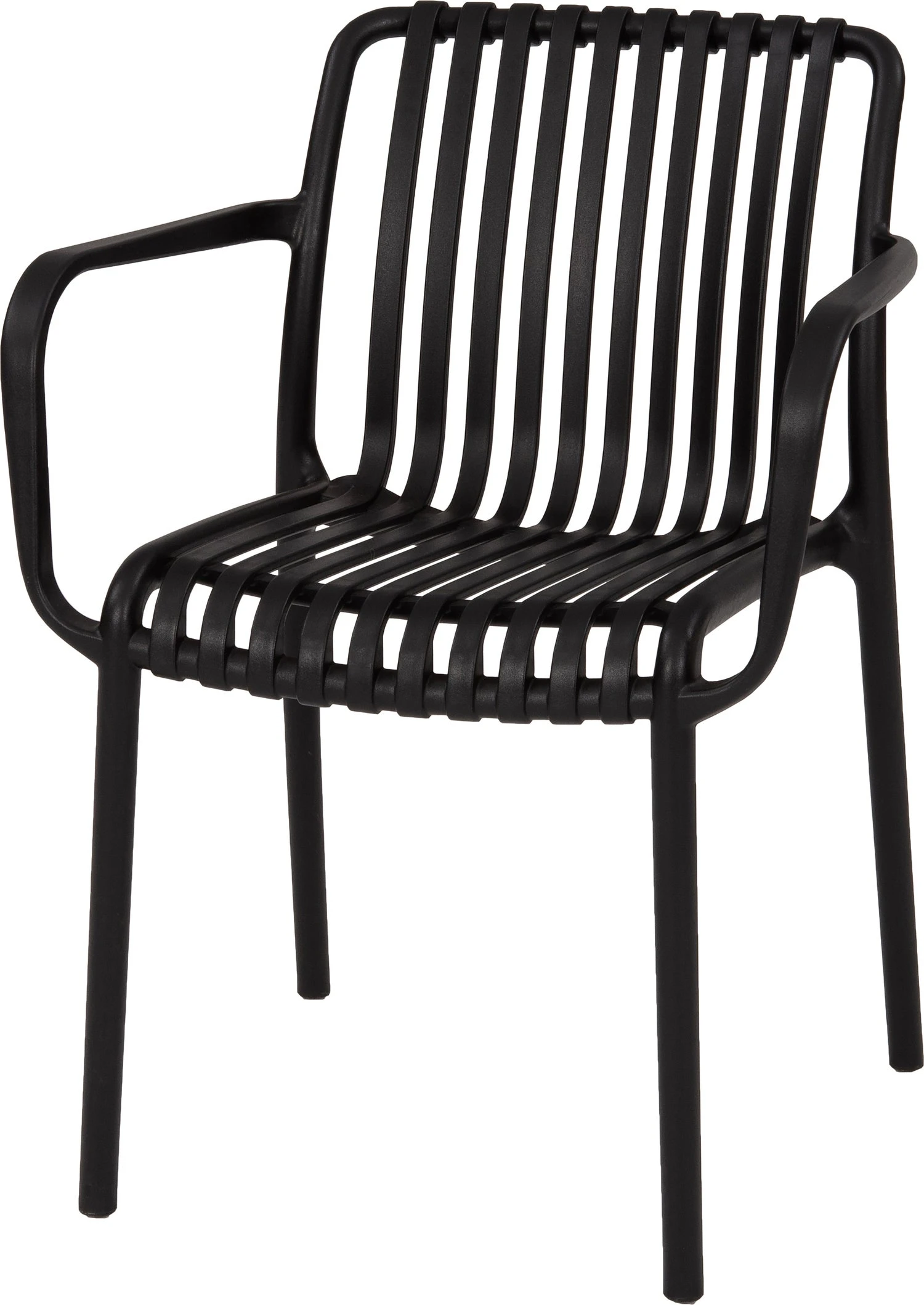 Intratuin Stapelstoel Cam Zwart 1 Intratuin Stapelstoel Cam Zwart