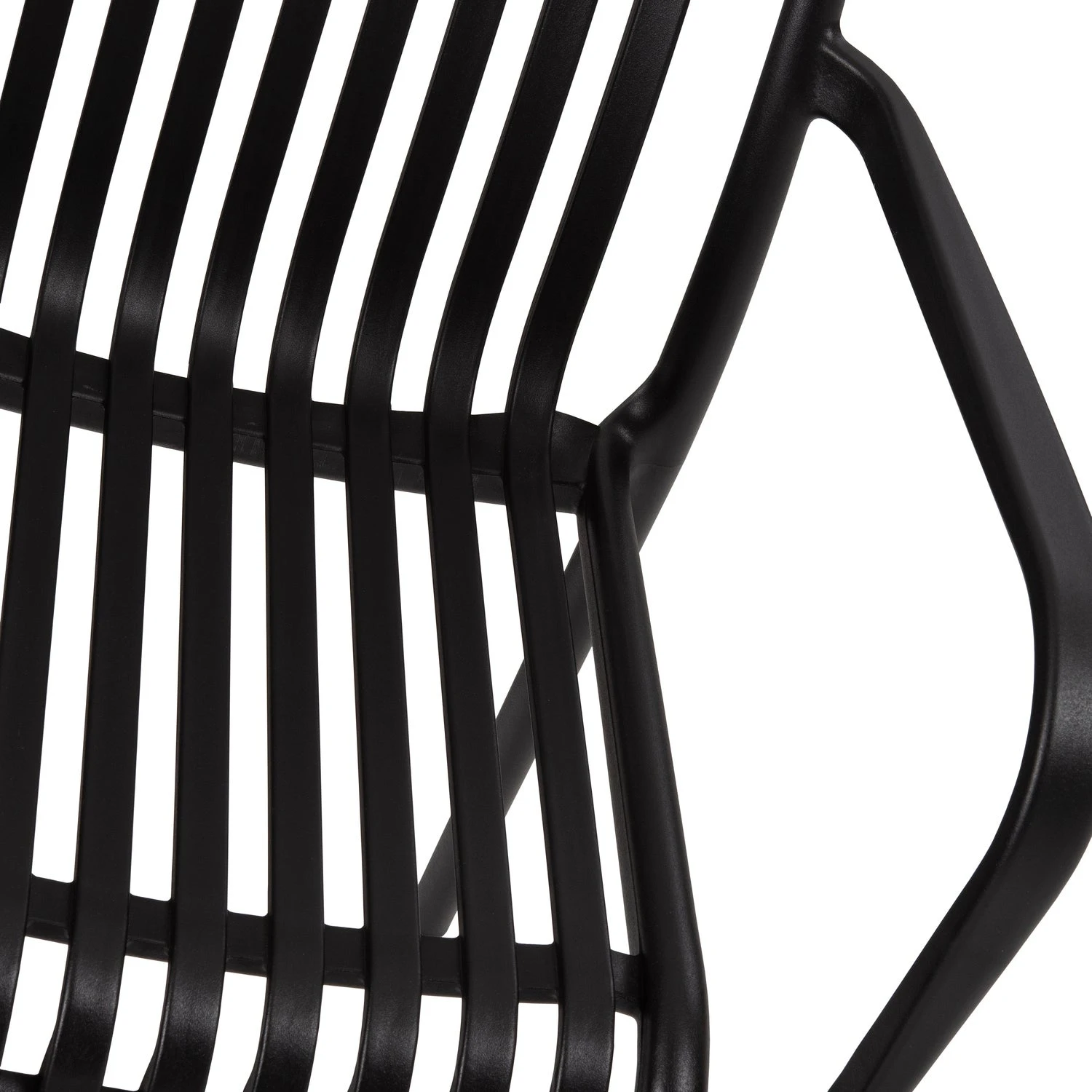 Intratuin Stapelstoel Cam Zwart 3 Intratuin Stapelstoel Cam Zwart - Afbeelding 3