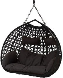 Intratuin Hangstoel Adam Zwart 1 Intratuin Hangstoel Adam Zwart