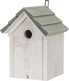 Intratuin Nestkast Koolmees Wit 19 X 19 X 27 Cm