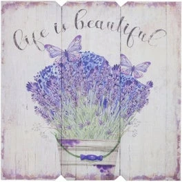 Intratuin Tuinwanddecoratie Lavendel Paars 40 X 1,8 X 40 Cm 1 Intratuin Tuinwanddecoratie Lavendel Paars 40 X 1,8 X 40 Cm