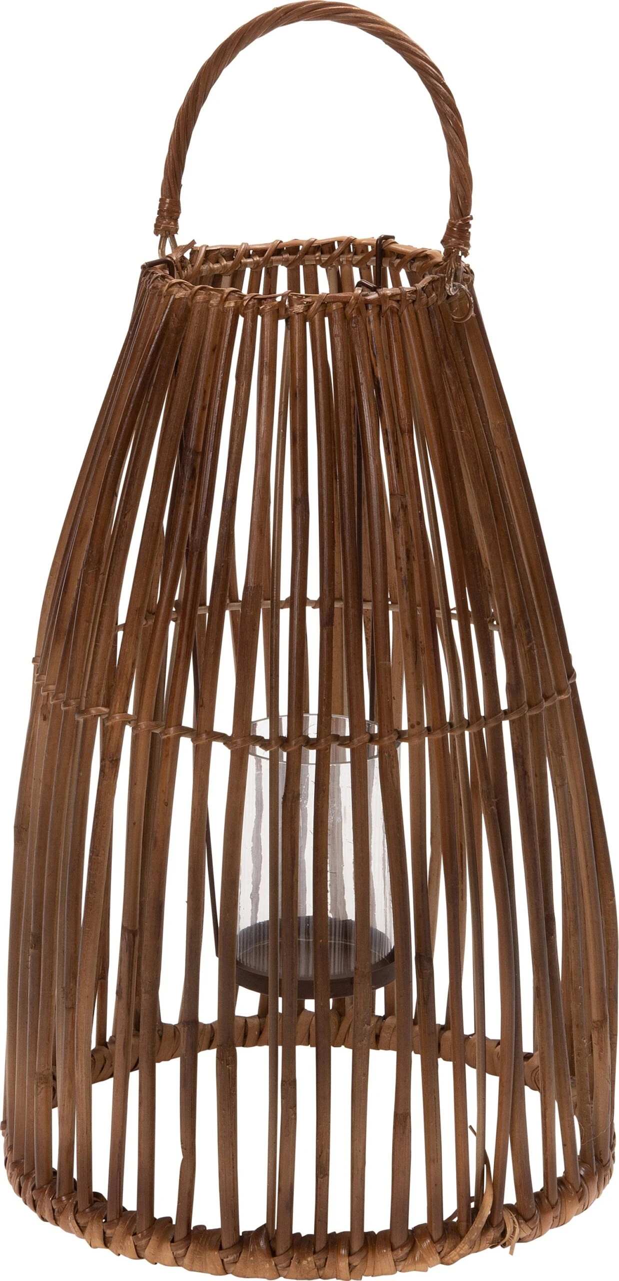 Intratuin Windlicht Riet Bruin D 27 H 41 Cm 1 Intratuin Windlicht Riet Bruin D 27 H 41 Cm