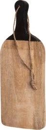 Intratuin Snijplank Max Naturel / Zwart 45 X 15 X 2 Cm