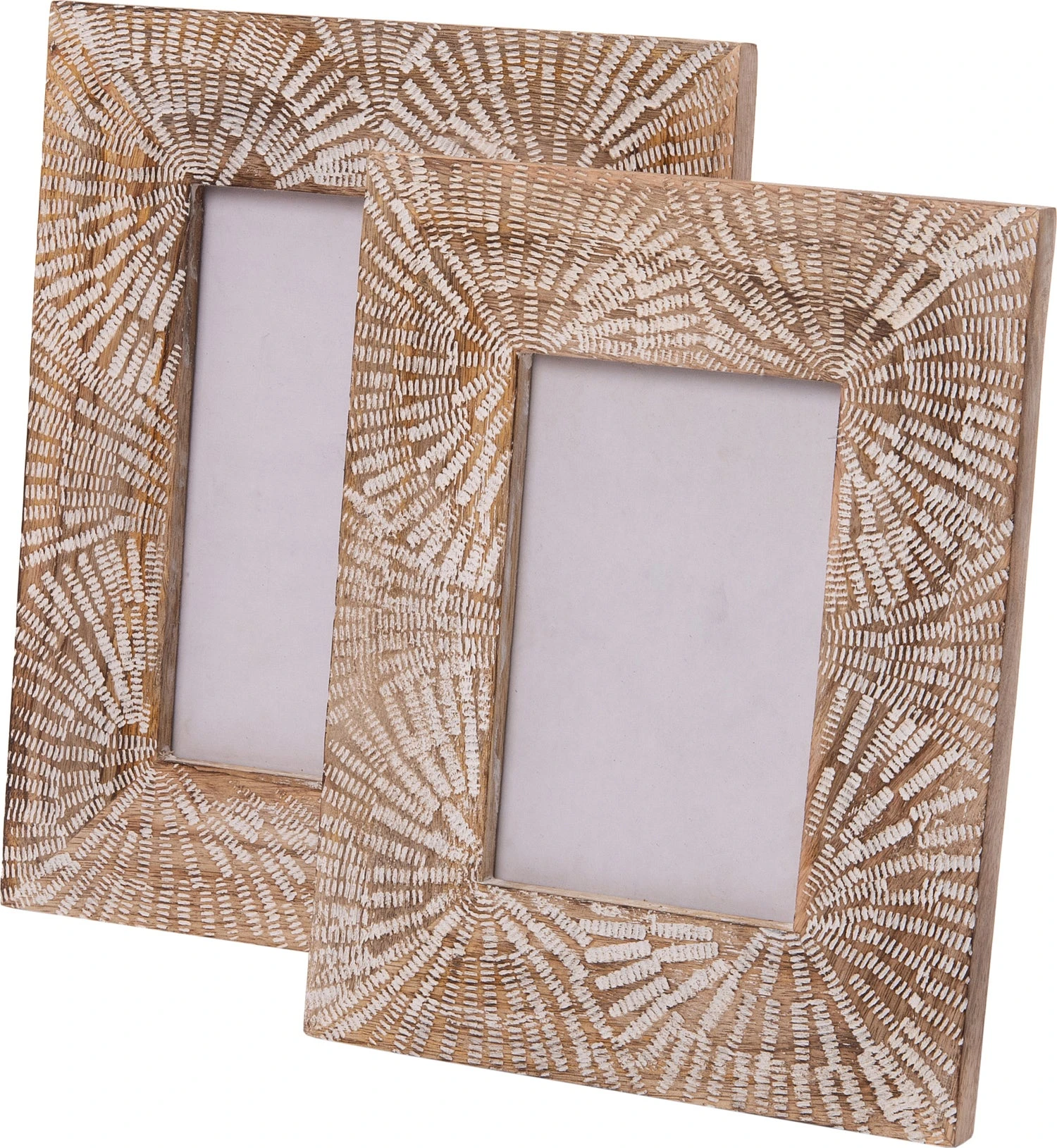 Intratuin Fotolijst Moos Bruin / Wit 10 X 15 Cm 2 Intratuin Fotolijst Moos Bruin / Wit 10 X 15 Cm - Afbeelding 2