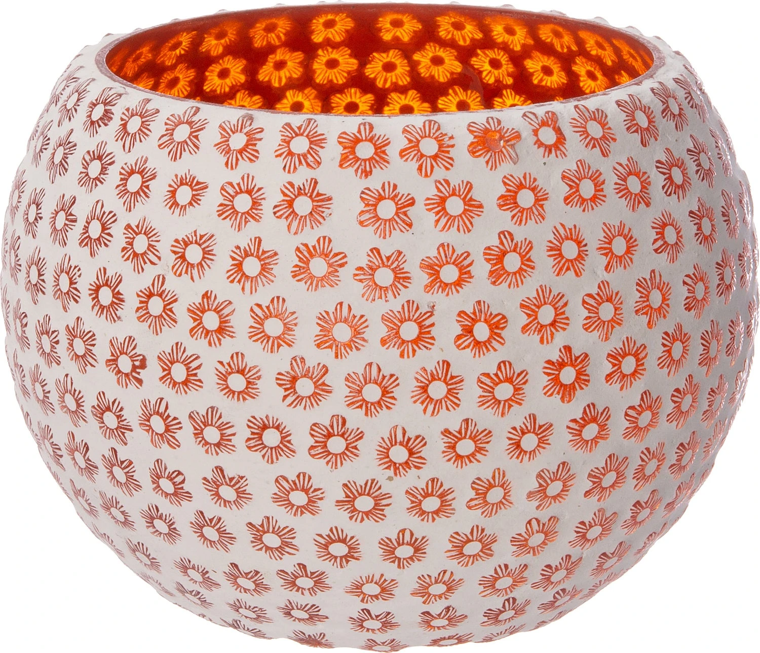 Intratuin Waxinelichthouder Huub Donkerroze / Wit D 15 H 12 Cm 1 Intratuin Waxinelichthouder Huub Donkerroze / Wit D 15 H 12 Cm