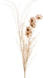 Intratuin Kunstbloem Anemoon Veldboeket Bruin 60 Cm