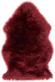 Intratuin Dierenvacht Imitatiebont Viktor Rood 90 X 58 Cm