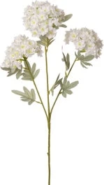 Intratuin Kunstbloem Sneeuwbal Crème 63 Cm 1 Intratuin Kunstbloem Sneeuwbal Crème 63 Cm