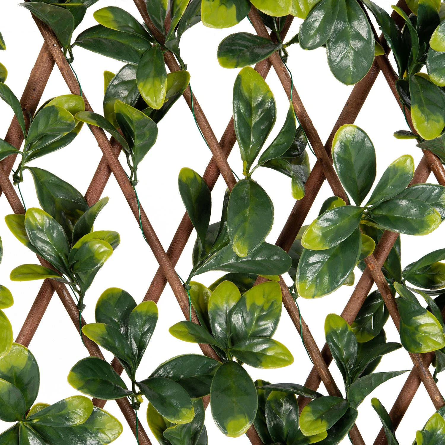 Intratuin Klimrek Met Kunstbladeren Groen / Bruin / Geel 100 X 8 X 200 Cm 3 Intratuin Klimrek Met Kunstbladeren Groen / Bruin / Geel 100 X 8 X 200 Cm - Afbeelding 3