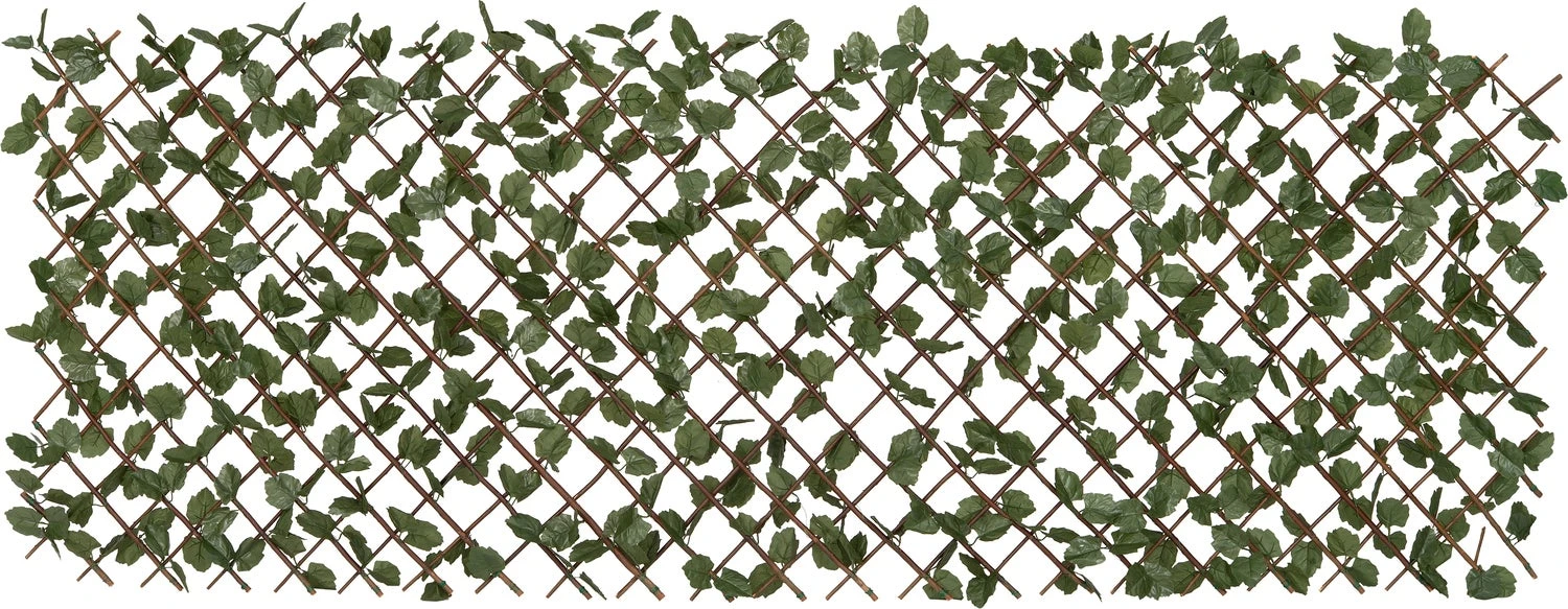 Intratuin Klimrek Met Kunstbladeren Gabe Groen / Bruin 100 X 200 X 9 Cm 1 Intratuin Klimrek Met Kunstbladeren Gabe Groen / Bruin 100 X 200 X 9 Cm