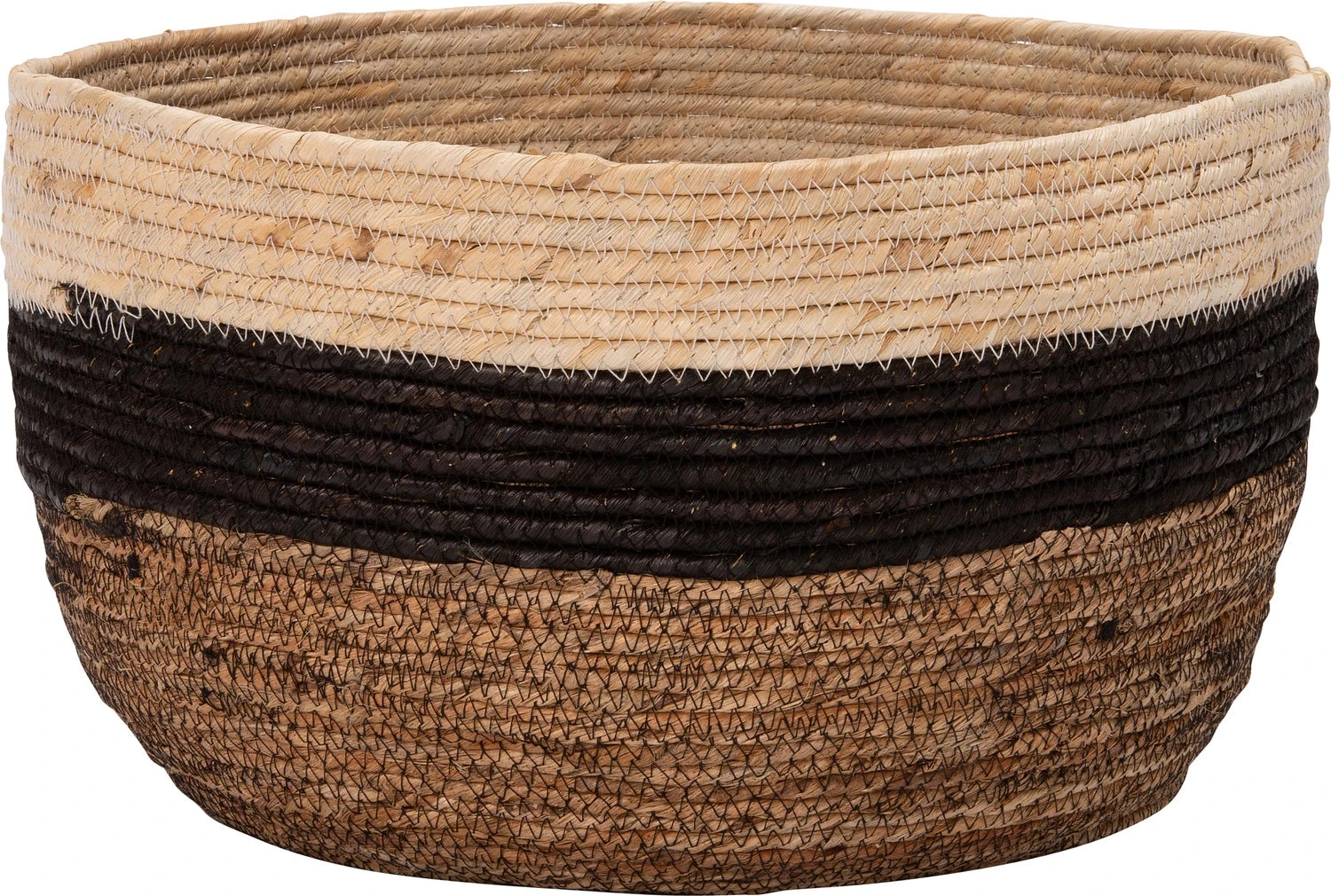 Intratuin Opbergmand Didi Naturel / Zwart / Bruin D 26 H 16 Cm 1 Intratuin Opbergmand Didi Naturel / Zwart / Bruin D 26 H 16 Cm