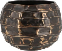 Intratuin Bloempot Marisa Brons D 27 H 19 Cm 1 Intratuin Bloempot Marisa Brons D 27 H 19 Cm