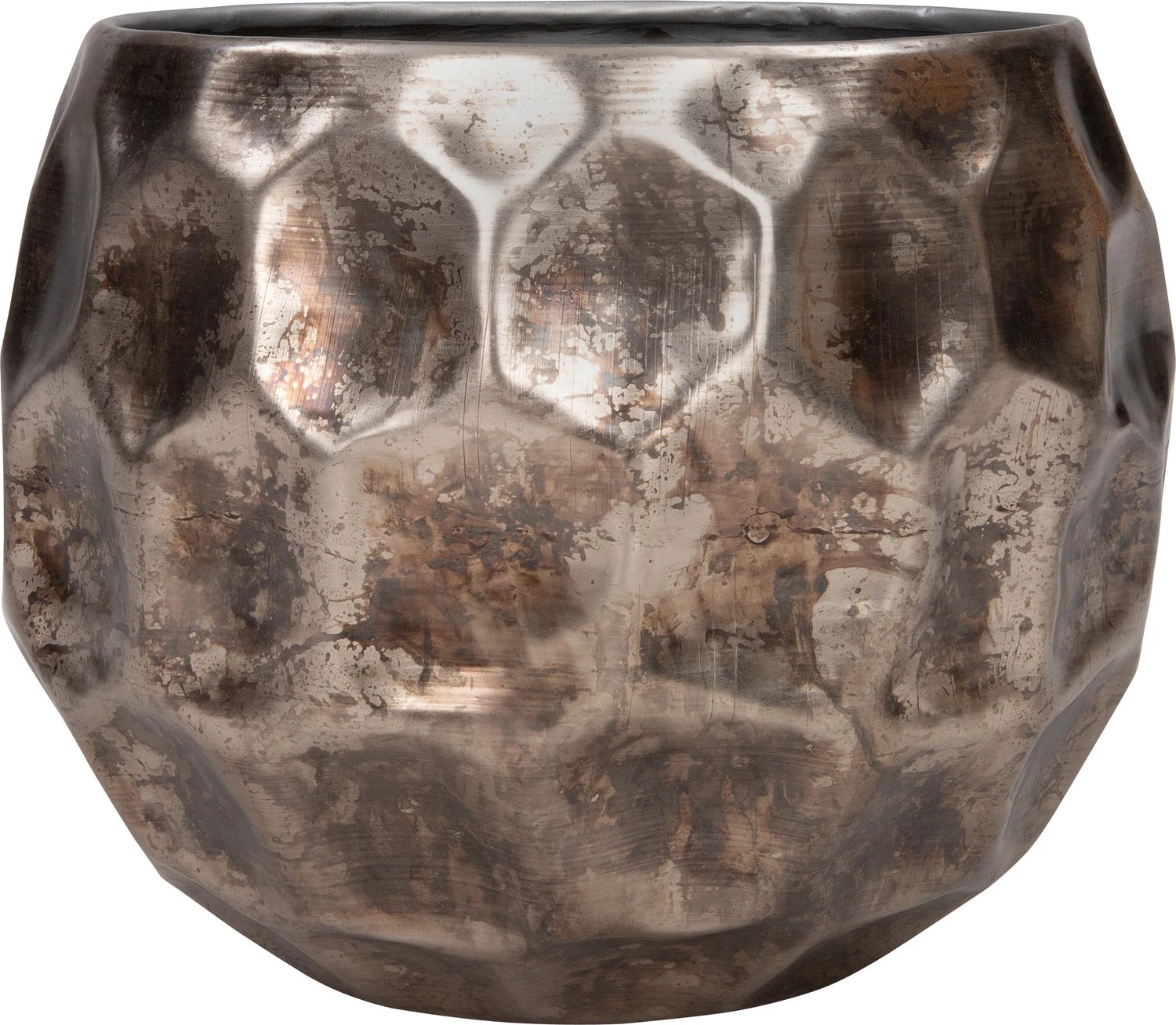 Intratuin Bloempot May Zilver D 16 H 13 Cm 1 Intratuin Bloempot May Zilver D 16 H 13 Cm