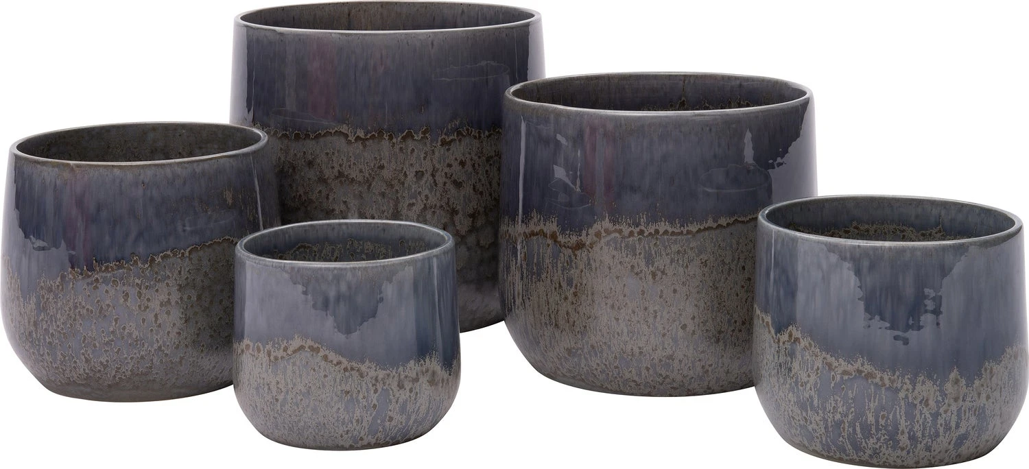 Intratuin Bloempot Lucas Blauw D 18 H 17 Cm 2 Intratuin Bloempot Lucas Blauw D 18 H 17 Cm - Afbeelding 2