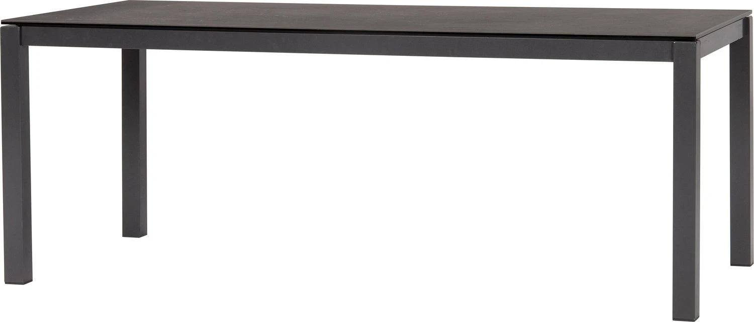 Intratuin Eettafel Gloria Zwart 220 X 100 X 74,5 Cm 1 Intratuin Eettafel Gloria Zwart 220 X 100 X 74,5 Cm