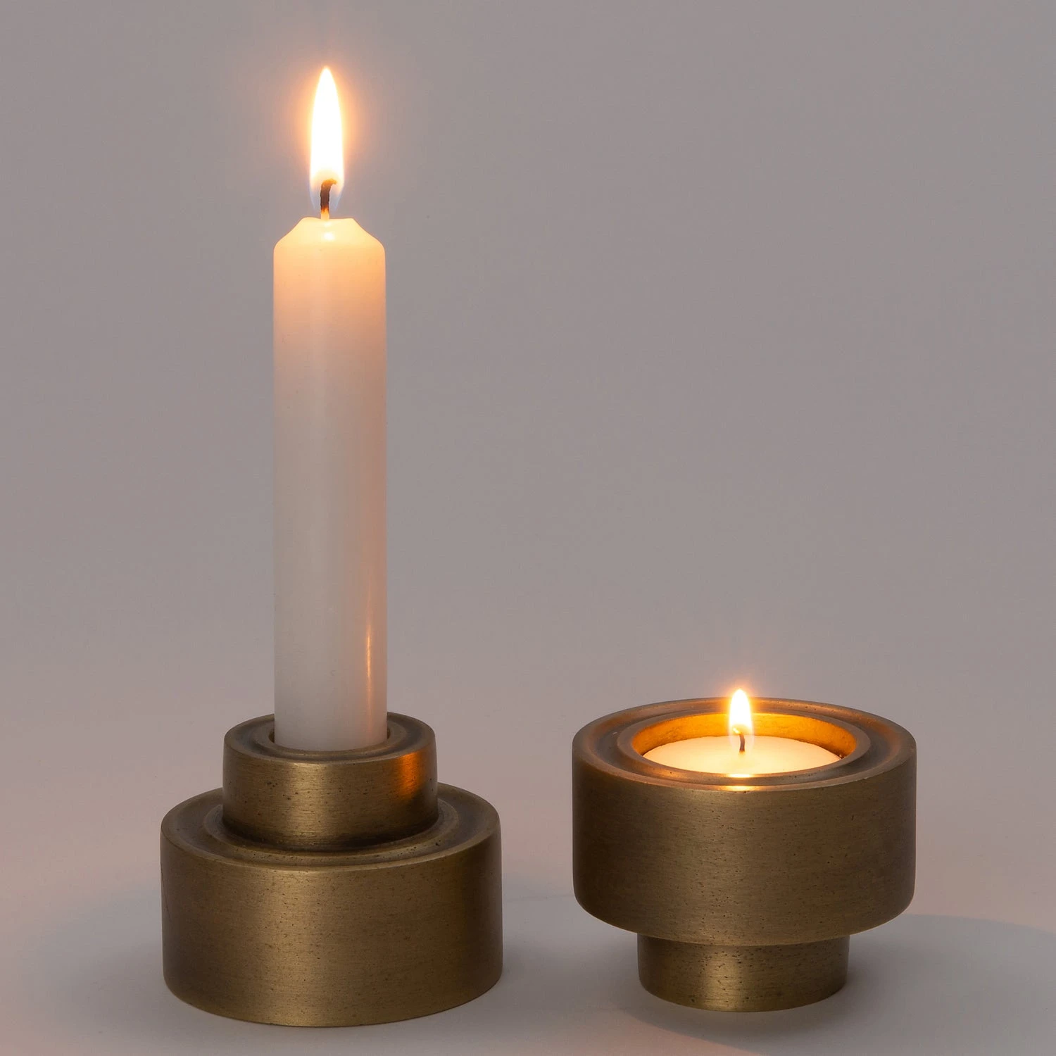 Intratuin Kandelaar Alu Goud D 6,5 H 4,5 Cm 2 Intratuin Kandelaar Alu Goud D 6,5 H 4,5 Cm - Afbeelding 2