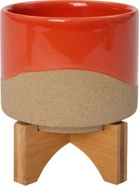 Intratuin Bloempot Op Poten Bo Rood D 13 H 15,5 Cm 1 Intratuin Bloempot Op Poten Bo Rood D 13 H 15,5 Cm