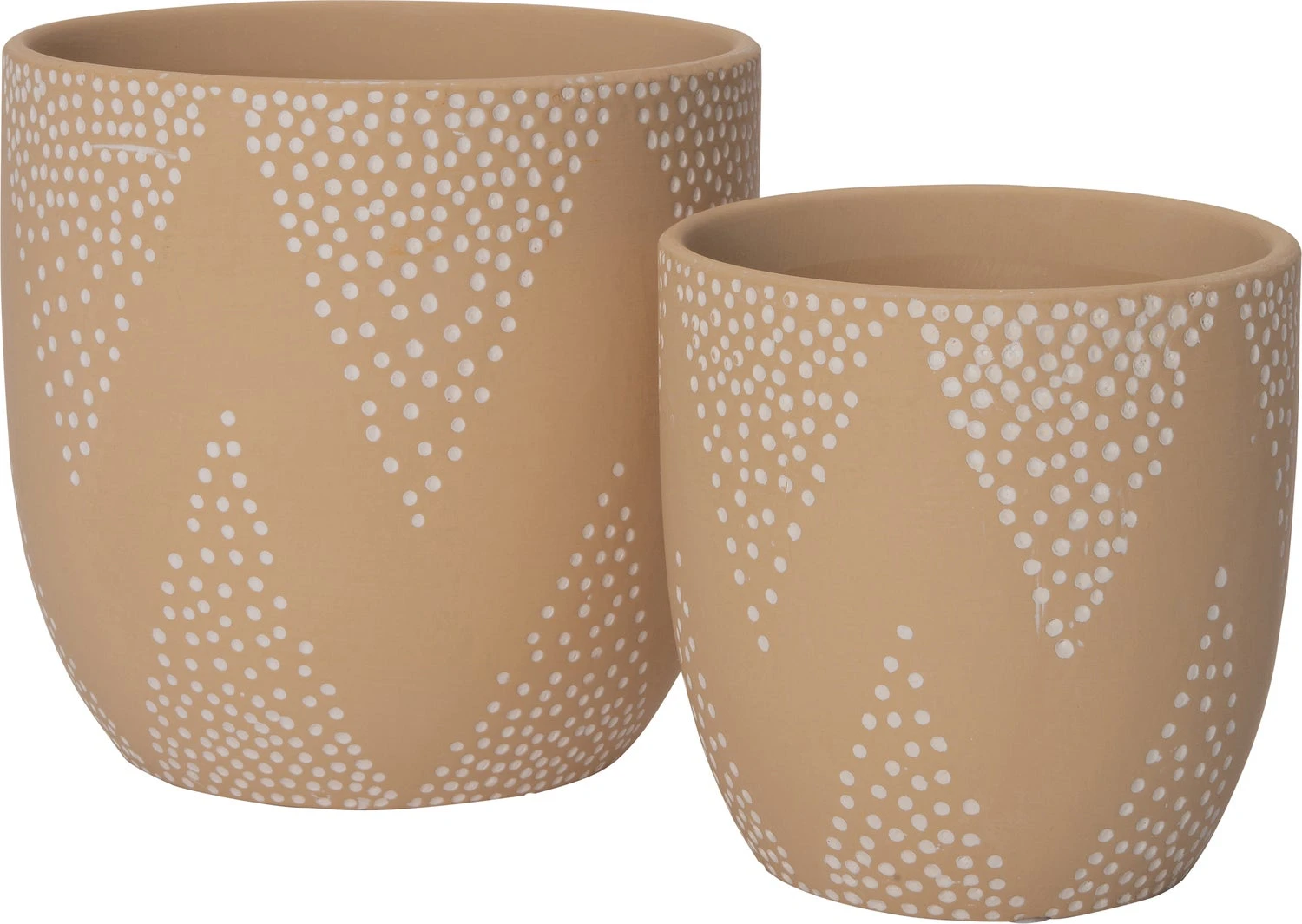 Intratuin Bloempot Ids Crème D 13,5 H 12,5 Cm 2 Intratuin Bloempot Ids Crème D 13,5 H 12,5 Cm - Afbeelding 2