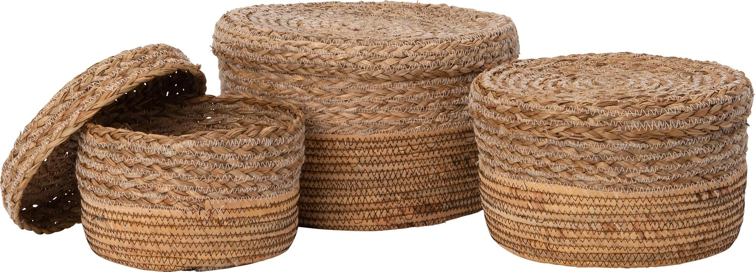 Intratuin Opbergmand Vijs Naturel D 18 H 13 Cm 3 Intratuin Opbergmand Vijs Naturel D 18 H 13 Cm - Afbeelding 3