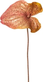 Intratuin Kunstbloem Anthurium 84 Cm Oranje