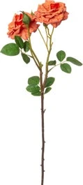 Intratuin Kunstbloem Roos 90 Cm Oranje 1 Intratuin Kunstbloem Roos 90 Cm Oranje