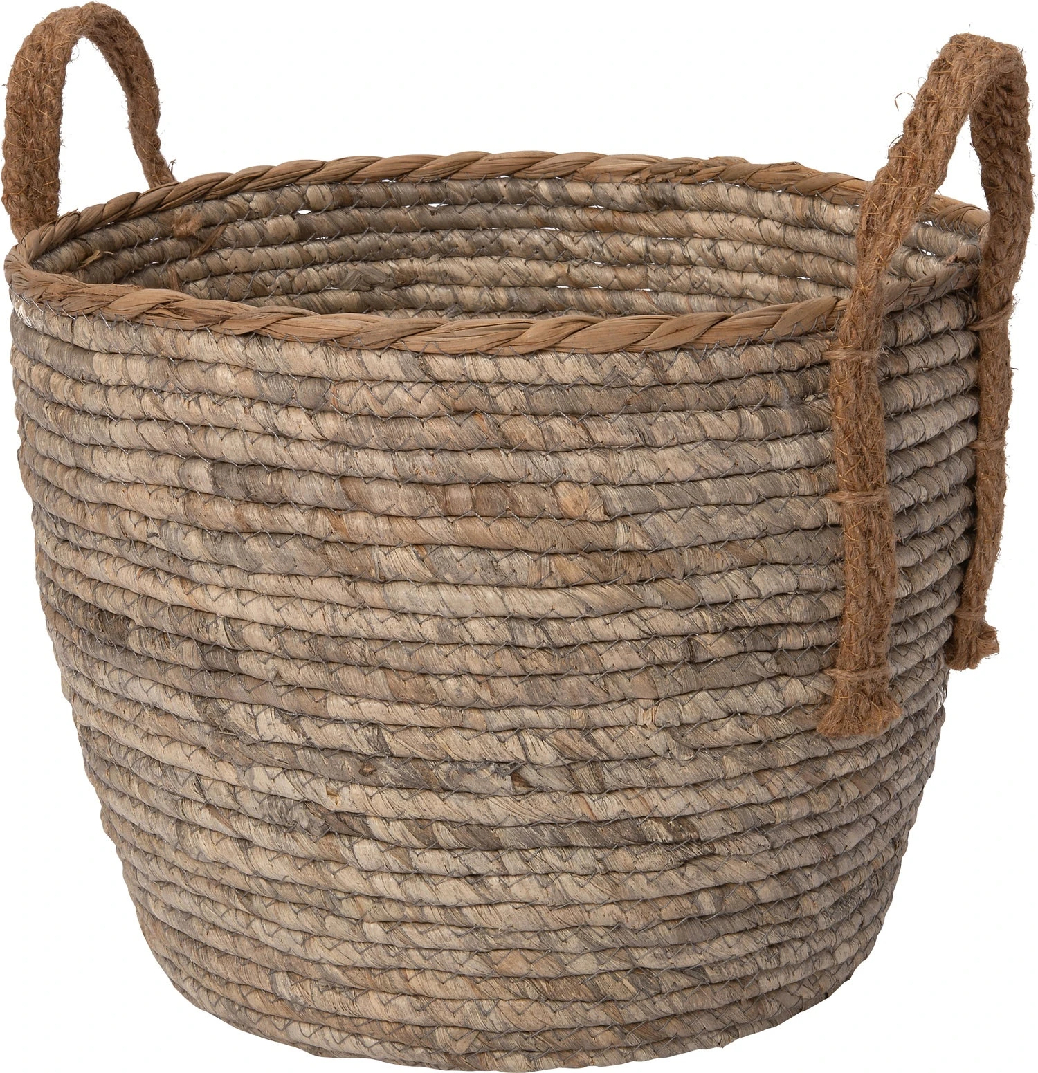 Intratuin Plantenmand Maja Grijs / NaturelD 27 H 20 Cm 1 Intratuin Plantenmand Maja Grijs / NaturelD 27 H 20 Cm