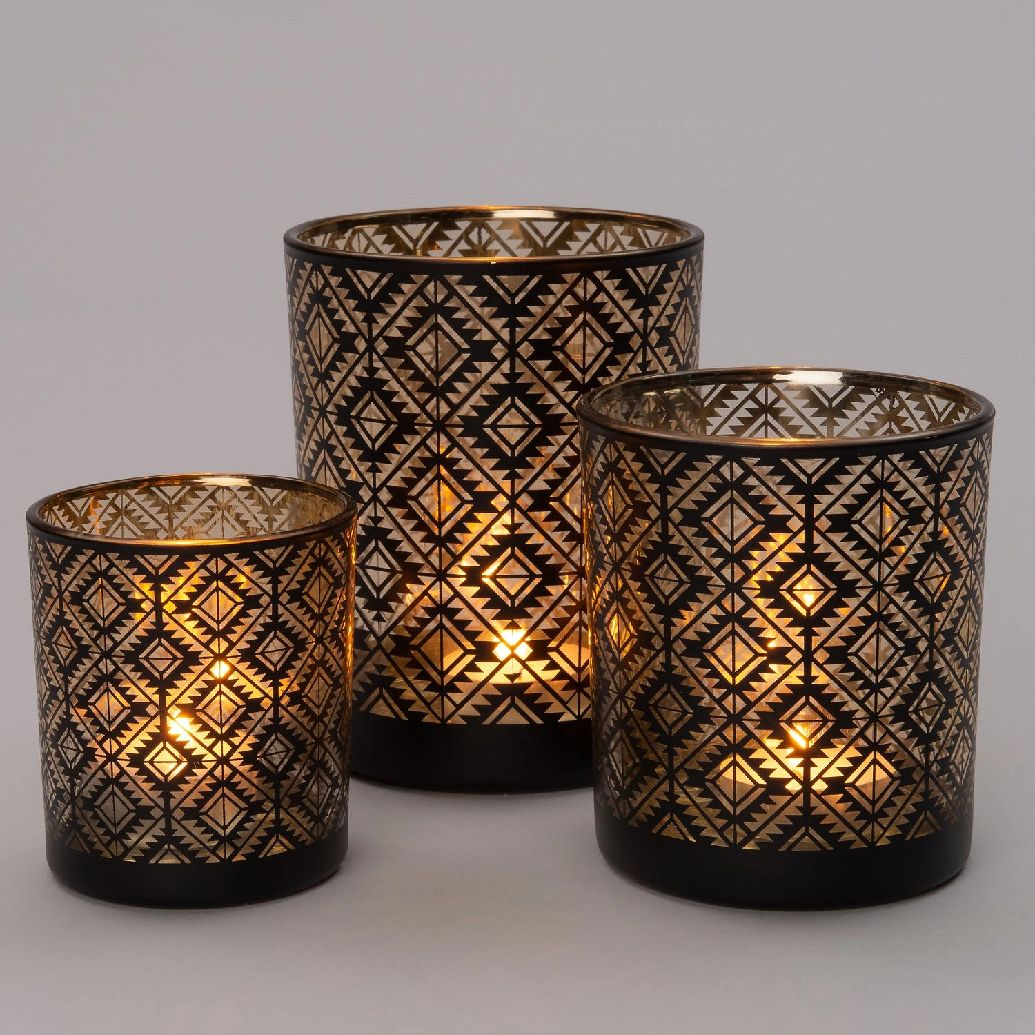 Intratuin Waxinelichthouder Ruit Noah Zwart D 8,8 H 10 Cm 2 Intratuin Waxinelichthouder Ruit Noah Zwart D 8,8 H 10 Cm - Afbeelding 2