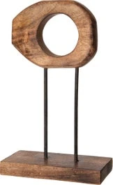 Intratuin Beeld Derby Bruin 15 X 8 X 30 Cm