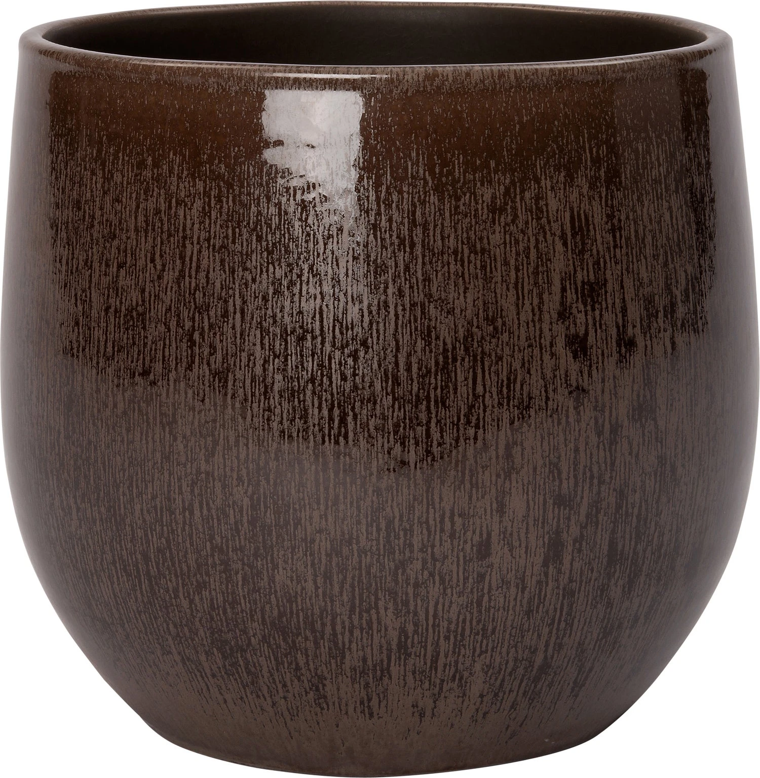 Intratuin Bloempot Feda Bruin D 38 H 38 Cm 1 Intratuin Bloempot Feda Bruin D 38 H 38 Cm