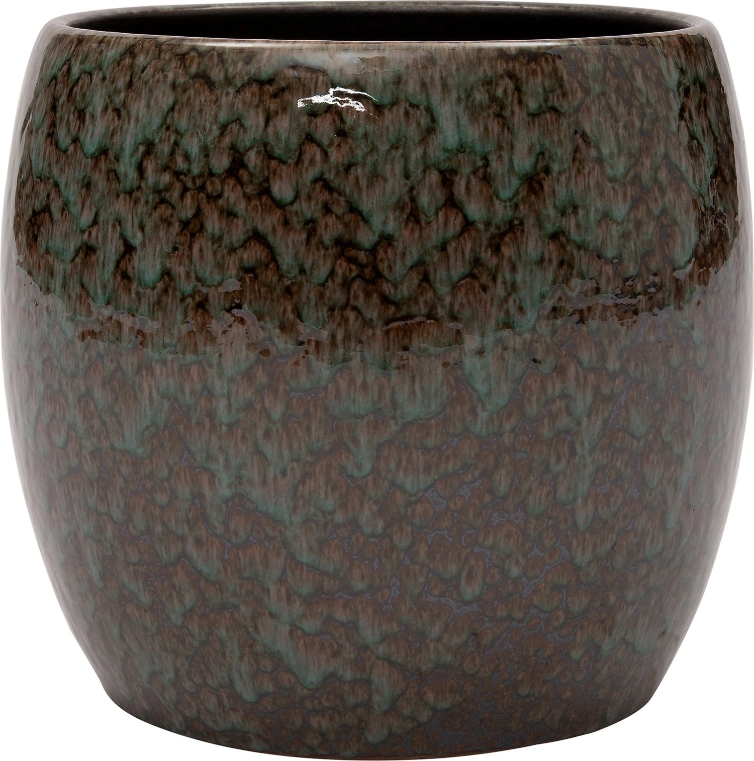 Intratuin Bloempot Braz Groen D 21 H 21 Cm 1 Intratuin Bloempot Braz Groen D 21 H 21 Cm