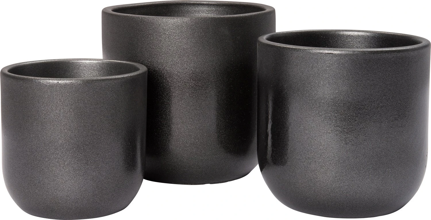 Intratuin Bloempot Marlon Zwart D 19 H 17 Cm 2 Intratuin Bloempot Marlon Zwart D 19 H 17 Cm - Afbeelding 2