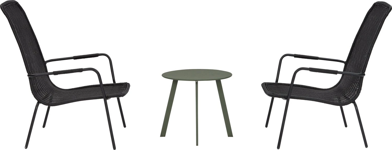 Intratuin Loungestoel Brit Zwart 6 Intratuin Loungestoel Brit Zwart - Afbeelding 6