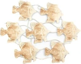 Intratuin Tuinwanddecoratie Vissen Sina Wit / Geel 35 X 1 X 25 Cm 1 Intratuin Tuinwanddecoratie Vissen Sina Wit / Geel 35 X 1 X 25 Cm