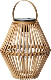 Intratuin Solar Lantaarn Naturel D 19 H 23 Cm 1 Intratuin Solar Lantaarn Naturel D 19 H 23 Cm