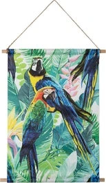 Intratuin Wanddoek Papegaai Multi 135 X 100 Cm 1 Intratuin Wanddoek Papegaai Multi 135 X 100 Cm