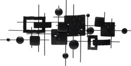 Intratuin Tuinwanddecoratie Zwart 133 X 67 X 6 Cm 1 Intratuin Tuinwanddecoratie Zwart 133 X 67 X 6 Cm