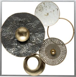 Intratuin Tuinwanddecoratie Cirkels Myrna Goud 50 X 50 X 4 Cm 1 Intratuin Tuinwanddecoratie Cirkels Myrna Goud 50 X 50 X 4 Cm