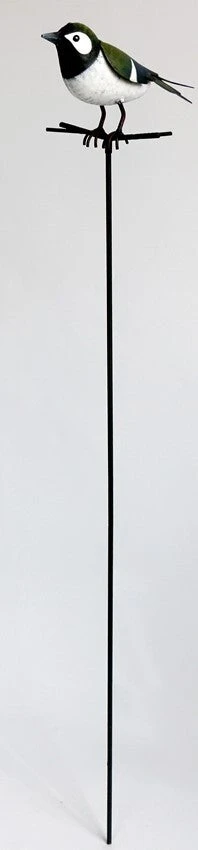 Intratuin Tuinsteker Vogel Wit / Groen 19 X 13 X 91 Cm 2 Intratuin Tuinsteker Vogel Wit / Groen 19 X 13 X 91 Cm - Afbeelding 2