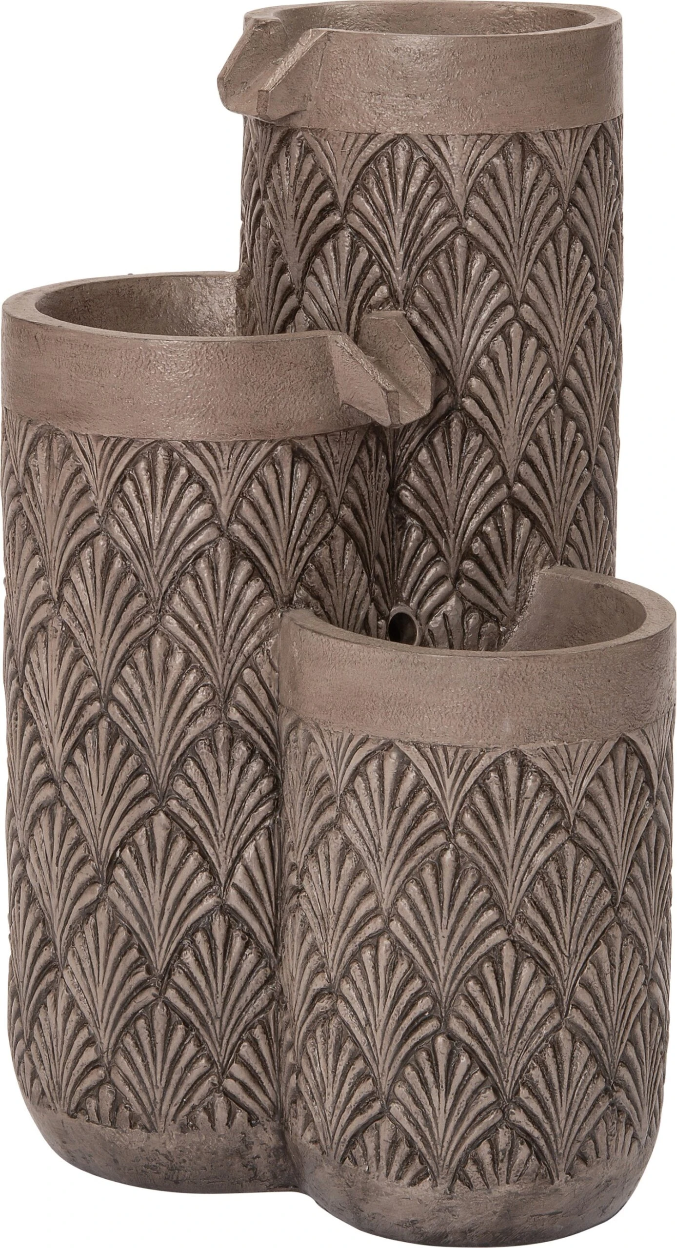 Intratuin Waterornament Salo Grijs 40 X 40 X 66 Cm 1 Intratuin Waterornament Salo Grijs 40 X 40 X 66 Cm